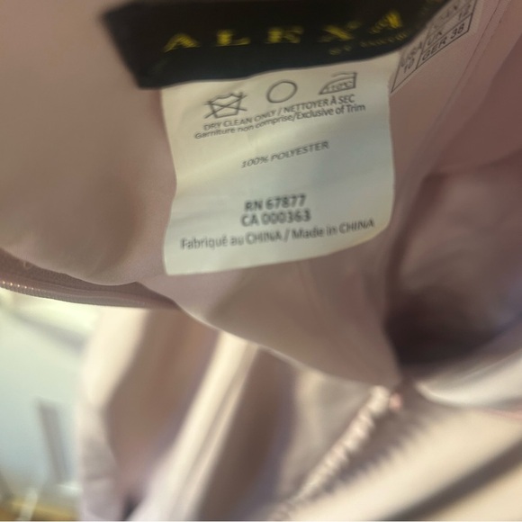 Alexander by Daymor 1373 Button Back Off The Shoulder Dress. - Picture 7 of 10